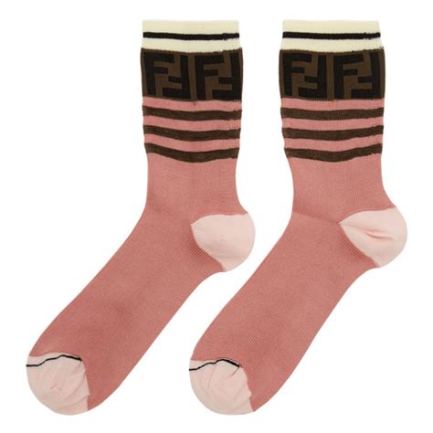 fendi pink socks|Fendi tights size ii.